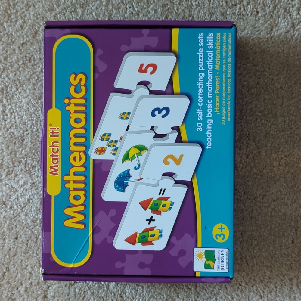 Match It! Mathematics. Ages 3+.
